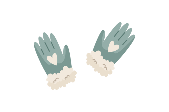 Christmas Costume Winter Gloves Svg: A Festive Graphics Asset