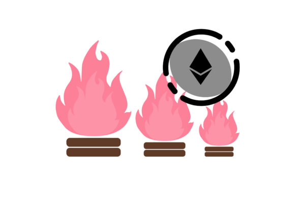 Christmas Ethereum Triple Bonfire Vector: A Versatile Graphics Asset