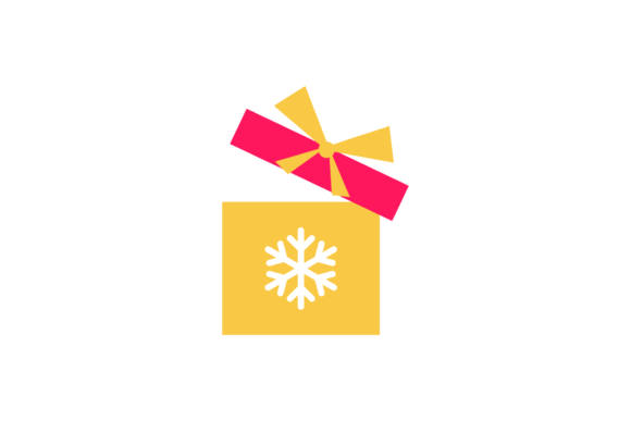 Christmas Gift Box Vector-168: A Versatile Graphics Asset