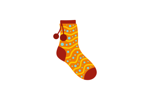 Christmas Hat Sock Winter: A Versatile Graphics and Illustrations Asset