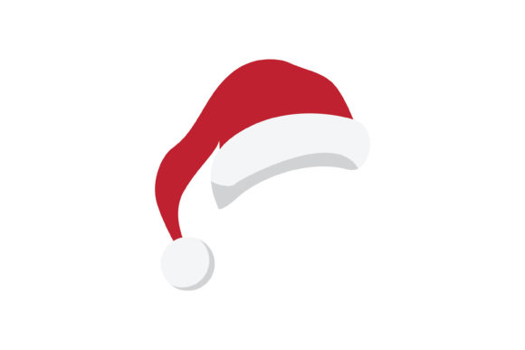 Christmas Hat Vector-3: A Festive Graphic for Your Illustrations