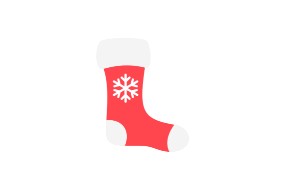 Christmas Socks Vector-202: A Versatile Graphics Asset