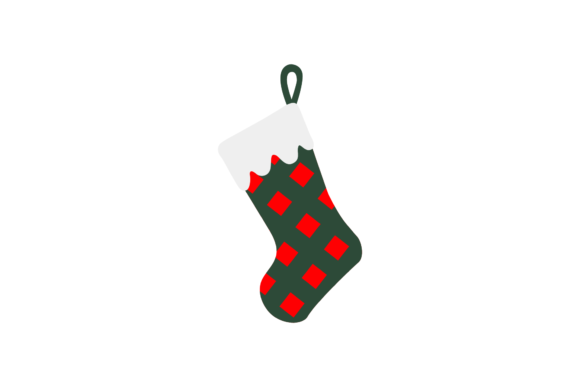 Christmas Socks Vector-84: A Festive Graphics and Illustrations Asset