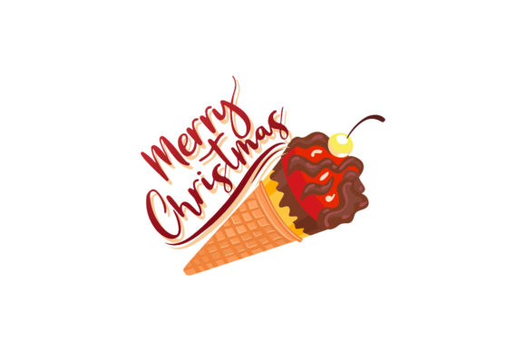 Christmas Sweet Strawberry Ice Cream Art: A Graphics Review