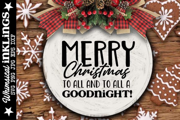 Merry Christmas to All: A Versatile Xmas Illustration for Bloggers